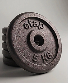 Orka Pro 5 KG Siyah Döküm Plaka
