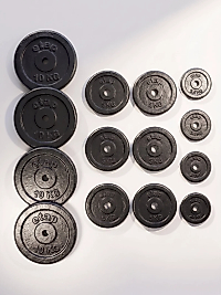 Orka Pro 80 kg Döküm Plaka Seti