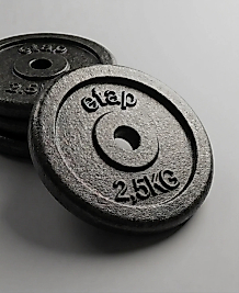 Orka Pro 2.5 KG Siyah Döküm Plaka