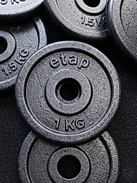 Orka Pro 10 KG Profesyonel Döküm Ağırlık ve Dumbbell Seti