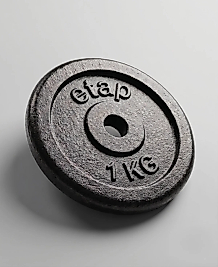 Orka Pro 1 KG Siyah Döküm Plaka