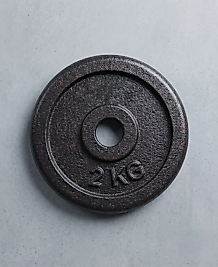 Orka Pro 2 KG Siyah Döküm Plaka