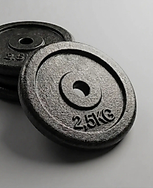 Orka Pro 2.5 KG Siyah Döküm Plaka