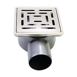 10x10 cm Paslanmaz Çerçeveli Klasik Süzgeç / Yan Çıkış